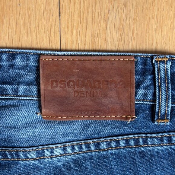 DSquared2 Paint Splatter Distressed Jeans 52 36/32 - Picture 3 of 4